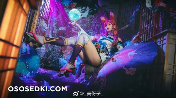 英雄聯盟 阿狸 靈魂蓮華皮膚 @_美伢子_ - 5