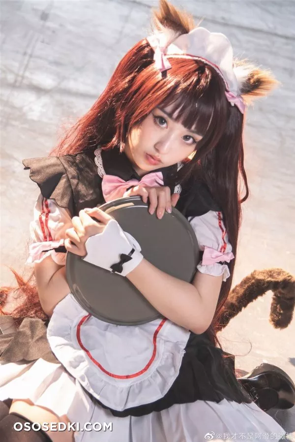 《巧克力與香子蘭》巧克力可愛女仆裝Cosplay美圖【CN我才不是阿澄的微博】 - 4