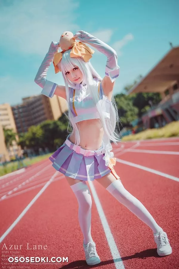 [沖田凜花Rinka] HMS Cygnet, cheerleader ver. (アズールレーン) - 3