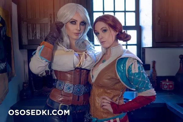 Meg Turney &amp; Jessica Nigri. Cirilla &amp; Triss Merigold. Witcher - 4