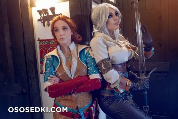 Meg Turney &amp; Jessica Nigri. Cirilla &amp; Triss Merigold. Witcher - 5