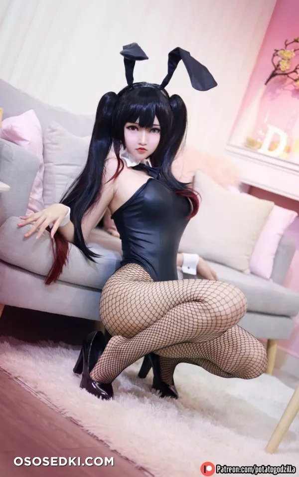 Potato Godzilla. Kurumi Tokisaki. Date A Live. Playboy Bunny - 5