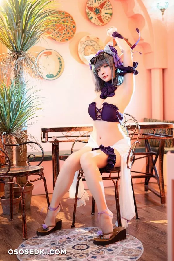 Hoshilily 星之迟迟 | Azur Lane | Chesire - 3