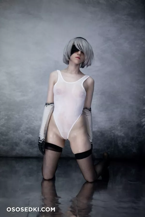Lana Rain 2B Swim Suit cosplay set - 3