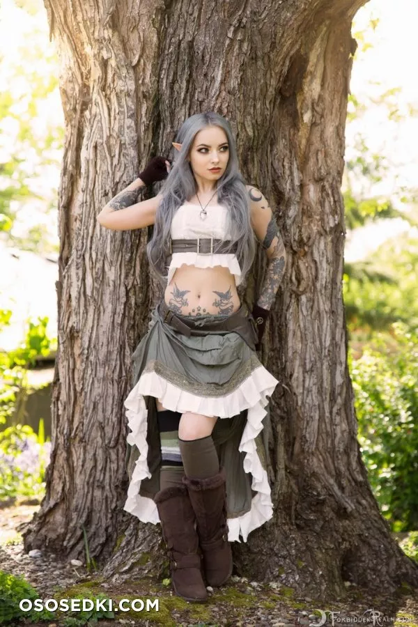Genevieve (Forbidden Realm) Hyacinth erotic cosplay set - 1
