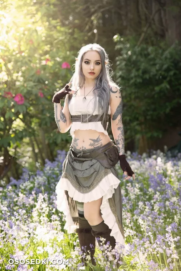 Genevieve (Forbidden Realm) Hyacinth erotic cosplay set - 2