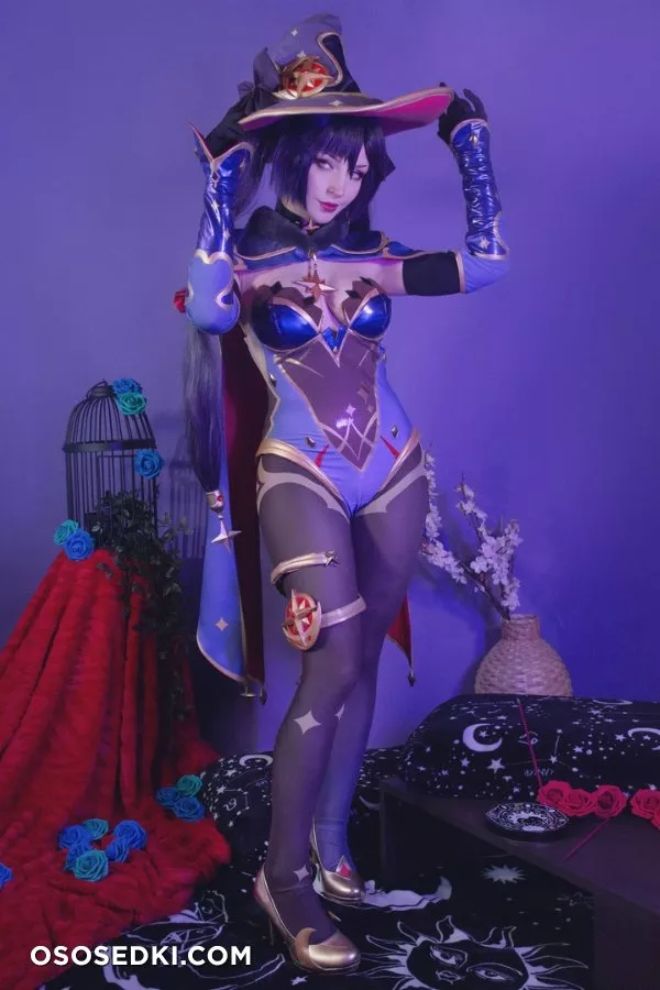 Shiro Kitsune - Mona (Genshin Impact) erotic patreon cosplay  - 2