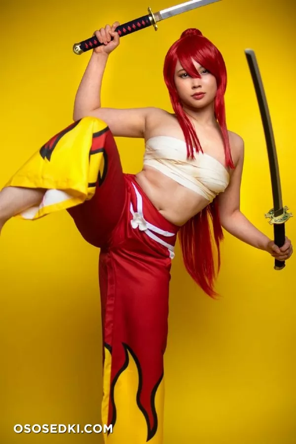 Erza Scarlet (Fairy Tail) Virtual Geisha  - 5