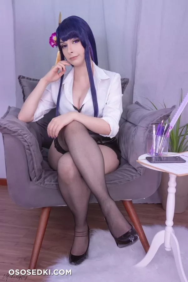 Raiden Shogun Office Lady (Genshin Impact) - Miih Cosplay - 1