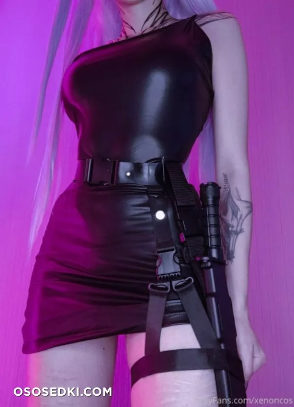 Alin Ma Nudes - xenoncos Pussy &amp; Ass Photos in Sexy Purple Wig Onlyfans Cosplay - 1
