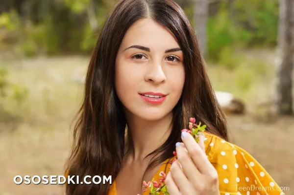 Alice Kelly - Outdoors In Polka Dot Dress by TeenDreams. - 4