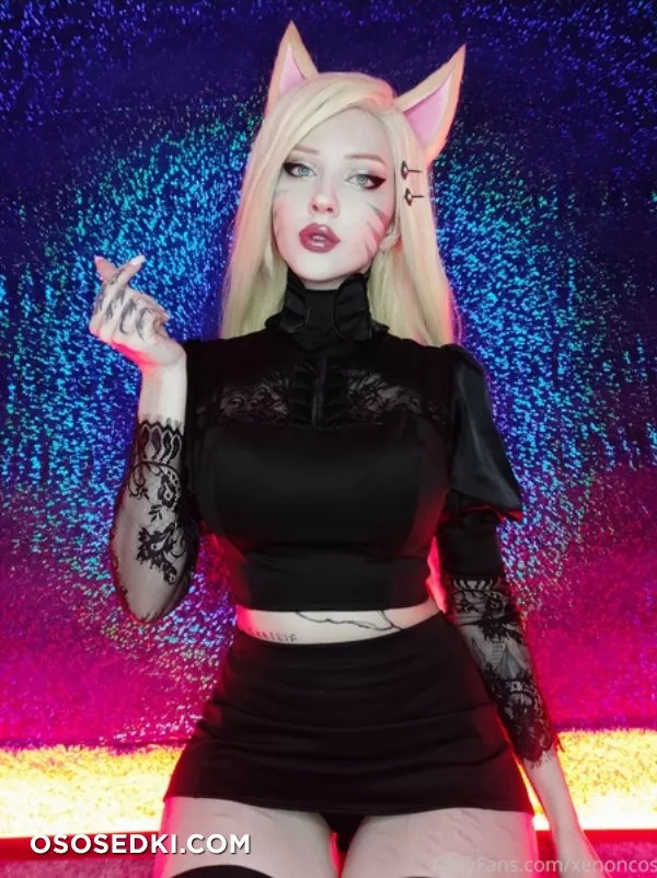 Alin Ma Nudes - xenoncos Pussy &amp; Ass Photos in Ahri Onlyfans Cosplay - 1