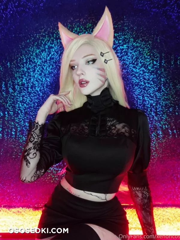Alin Ma Nudes - xenoncos Pussy &amp; Ass Photos in Ahri Onlyfans Cosplay - 5