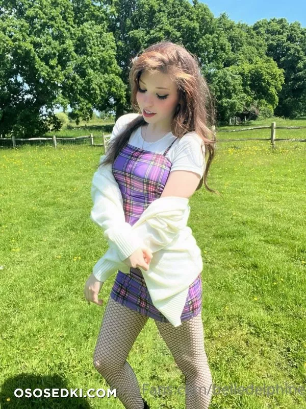 Belle Delphine Purple Dress - 3