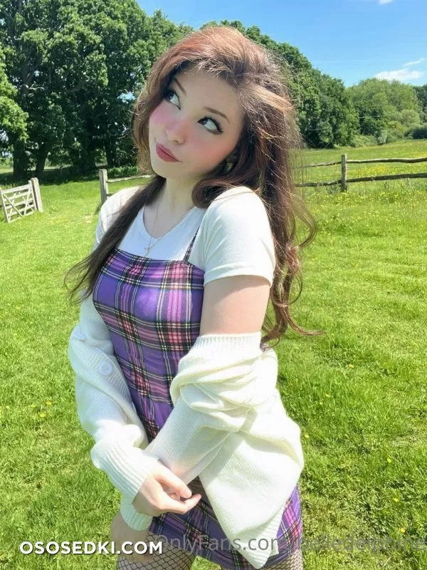 Belle Delphine Purple Dress - 4