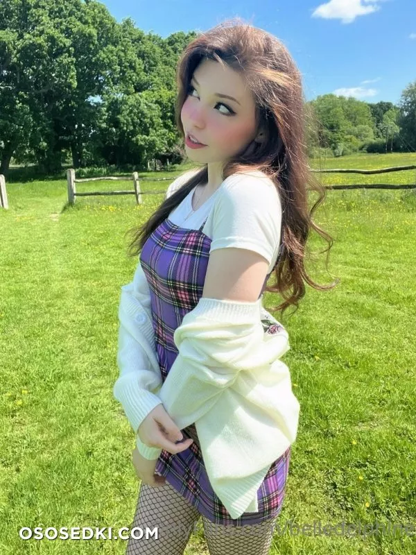 Belle Delphine Purple Dress - 5