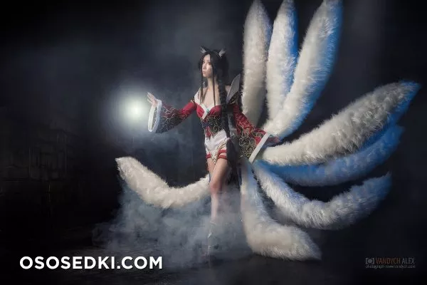 Ahri by Alina Latypova(by Vandych)+backstage+Ahri schoolgirl - 1