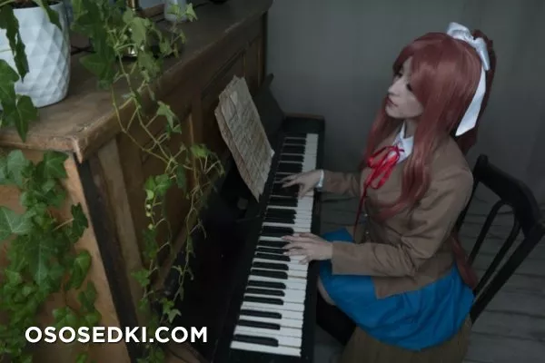 Monika from Doki Doki literature club - 1