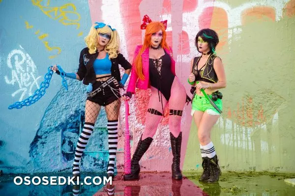 Darshelle Stevens, Jessica Nigri, Meg Turney | Powerpunk Girls - 1