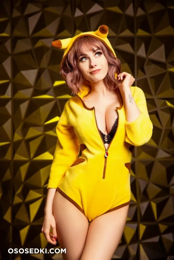 Rolyatistaylor patreon cosplay set - Pika Bodysuit - 3