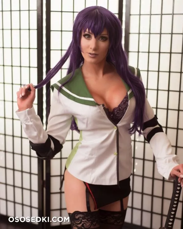 Kate Sarkissian - Saeko erotic patreon cosplay set - 5