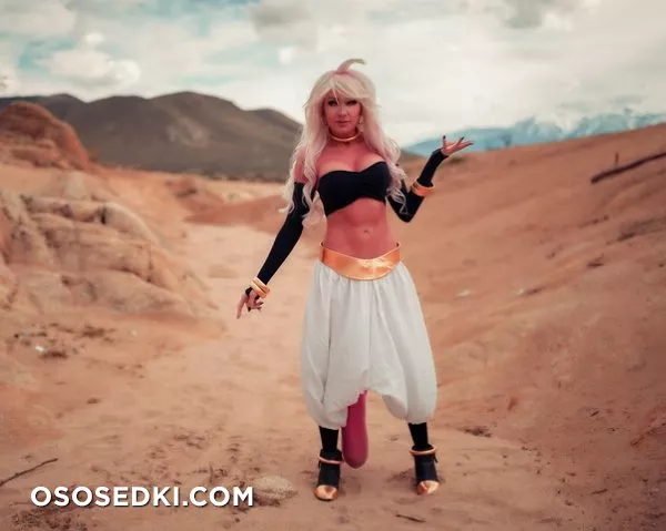 Kate Sarkissian - Android 21 Majin patreon cosplay set - 3
