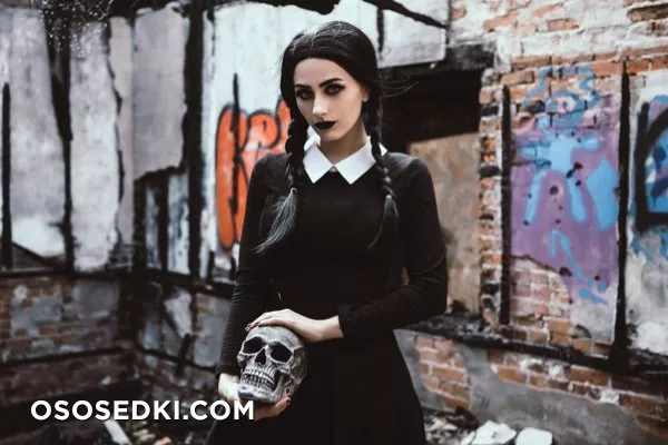 Rolyatistaylor Wednesday Addams cosplay patreon set - 2