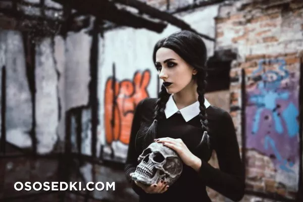 Rolyatistaylor Wednesday Addams cosplay patreon set - 3