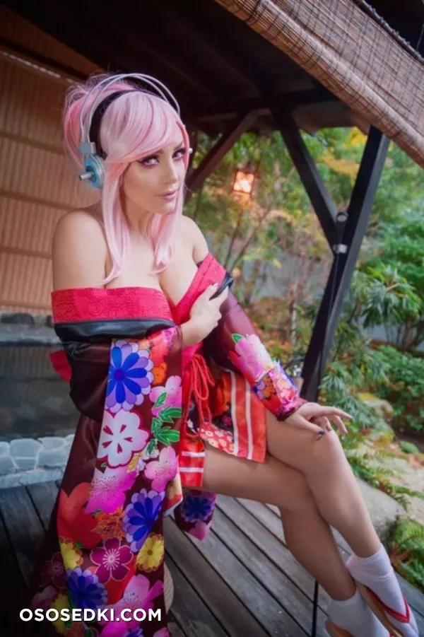 Jessica Nigri kimono super sonico cosplay set - 2