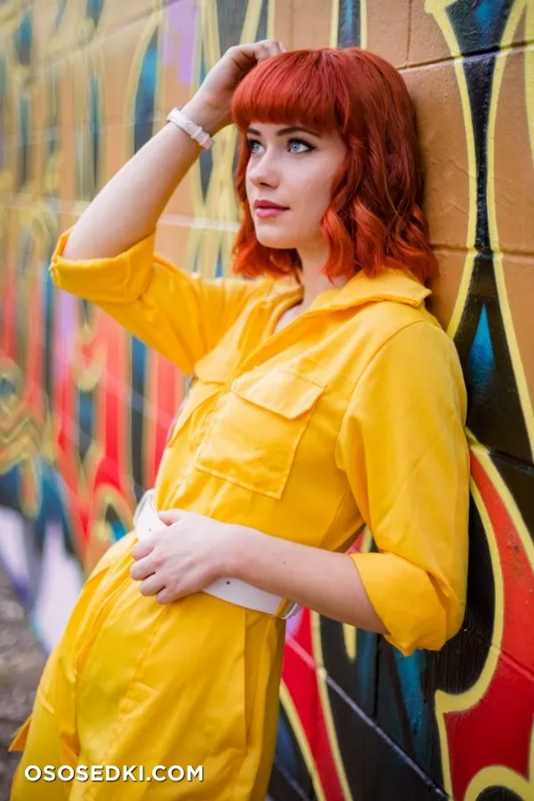 Nichameleon - April O'Neil (TMNT) lingerie patreon cosplay set - 2