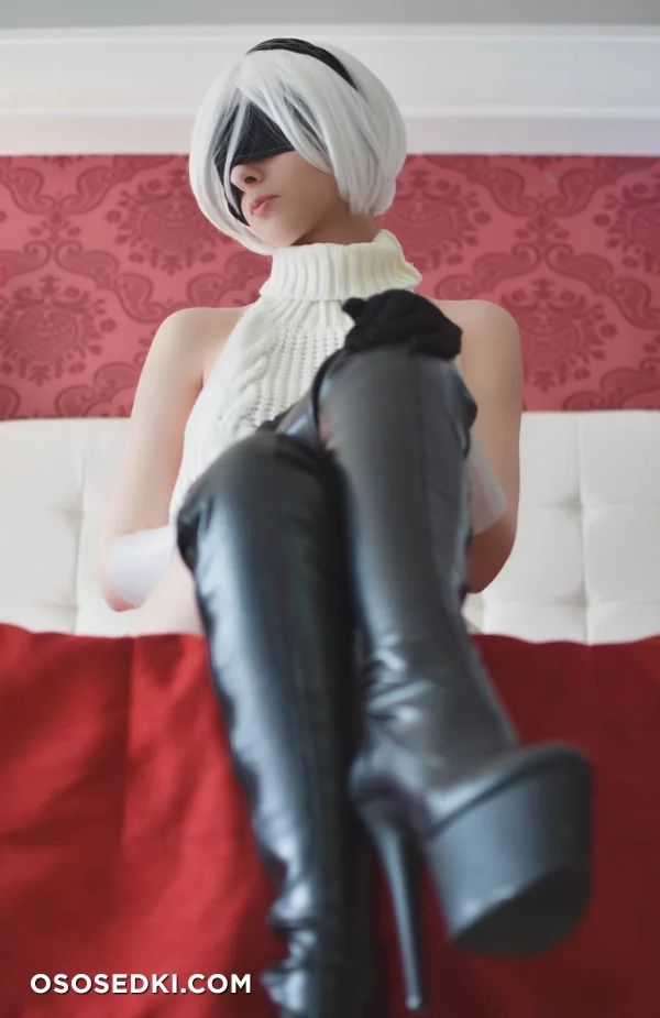 Valentina Kryp - 2B - Virgin Killer erotic patreon cosplay set - 2