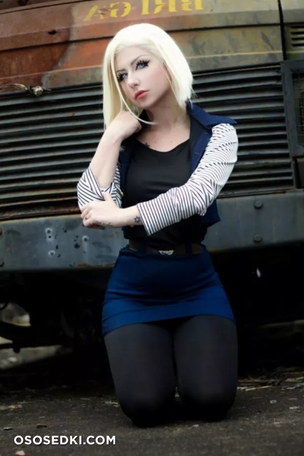 Giu Hellsing - Android 18 (Dragon Ball)  patreon cosplay set - 3