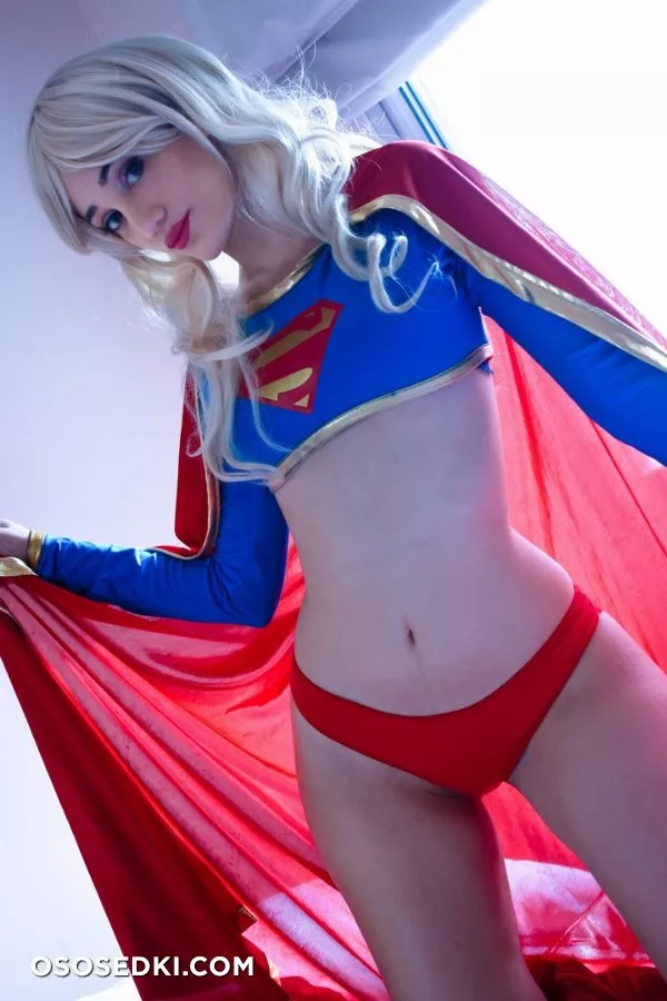 Sophie Valentine - SuperGirl erotic patreon cosplay set - 5