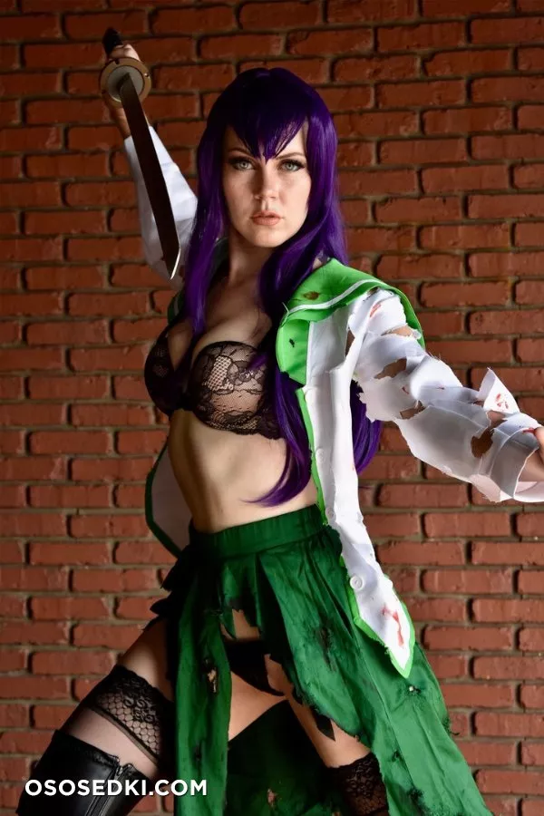 Genevieve Marie - Sexy Saeko  patreon cosplay - 4