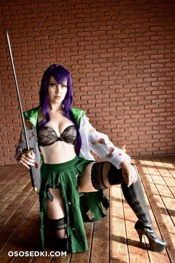 Genevieve Marie - Sexy Saeko  patreon cosplay - 5