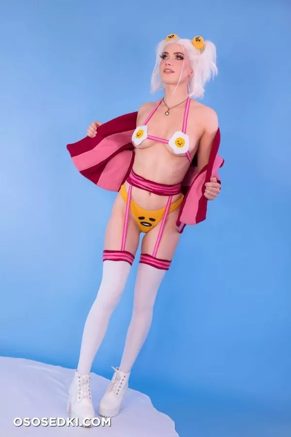 Nichameleon - Gudetama lingerie patreon cosplay set - 2