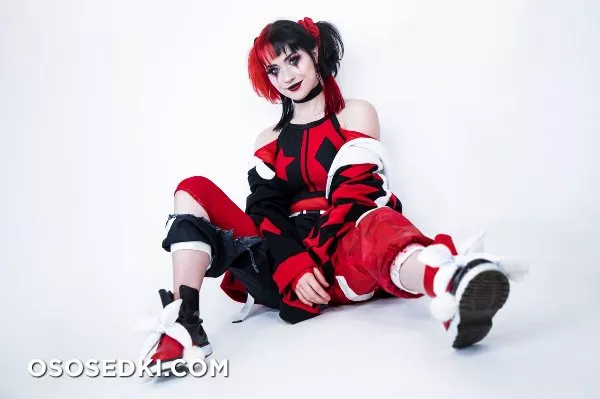 Nichameleon - Harley Quinn patreon cosplay set - 4