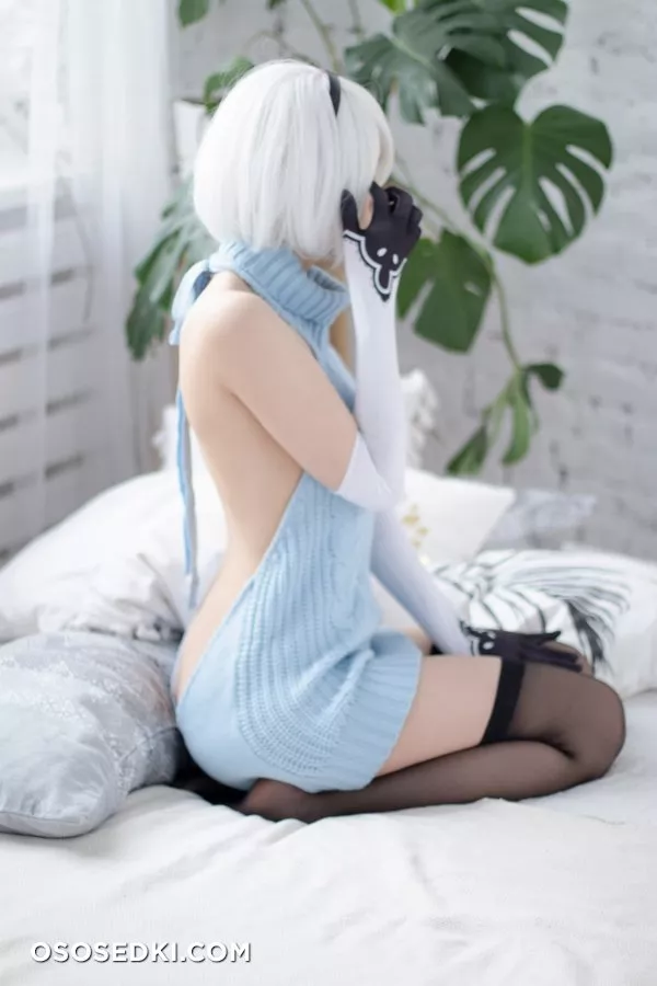 Takeomeow - 2B - Virgin Killer erotic patreon cosplay set - 4