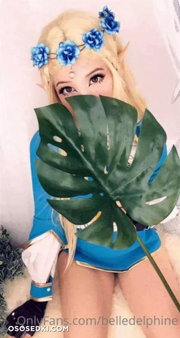 Belle Delphine - Princess Zelda onlyfans erotic cosplay set - 1