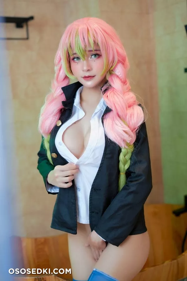 Azami - Mitsuri Kanroji patreon cosplay set - 4