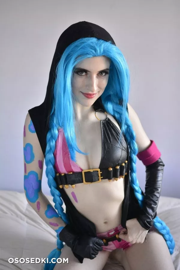 Agos Ashford - Jinx erotic patreon cosplay set - 2
