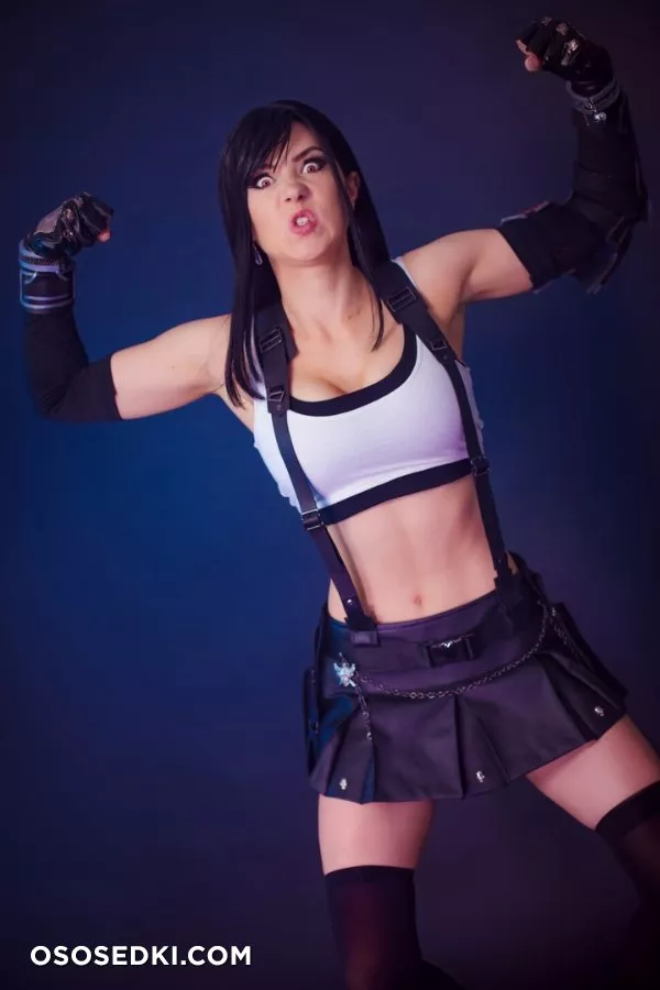 Nichameleon - SFW Tifa (Final Fantasy VII) patreon cosplay set - 3