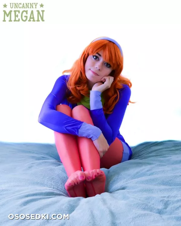 Megan Mobley - Daphne lingerie erotic patreon cosplay set - 4