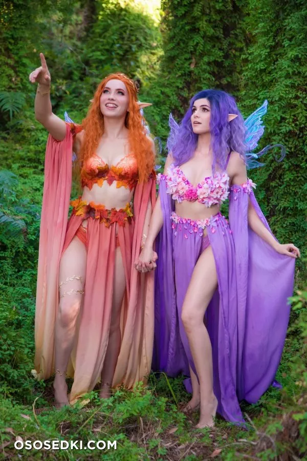 Nichameleon and Tabootie - Fairy patreon cosplay set - 3