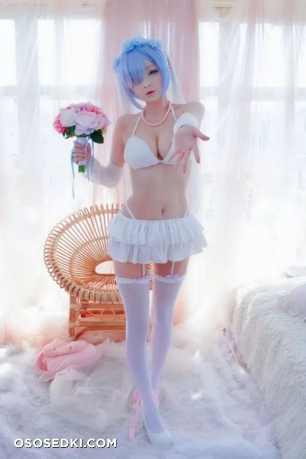 Azami &amp; Hidori Rose - Ram and Rem (Re:Zero) patreon cosplay set - 4