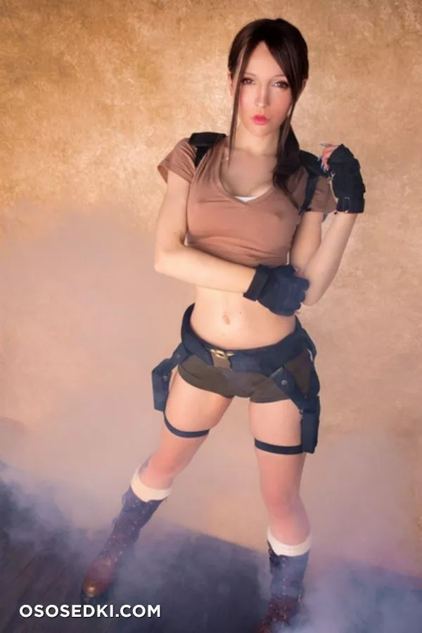 Katyuska Moonfox - Lara Croft onlyfans/patreon cosplay set - 3
