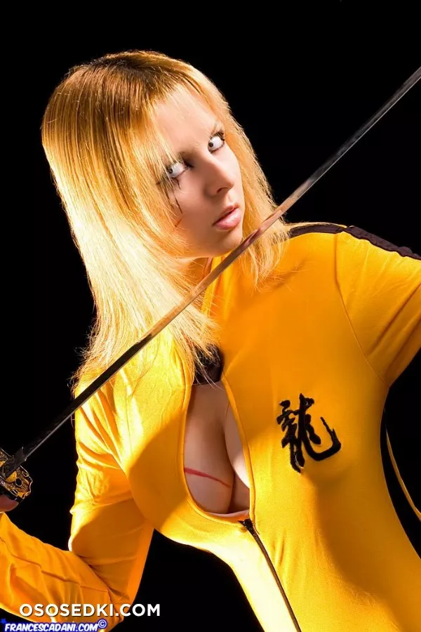 Francesca Dani - Kill Bill erotic cosplay set - 4