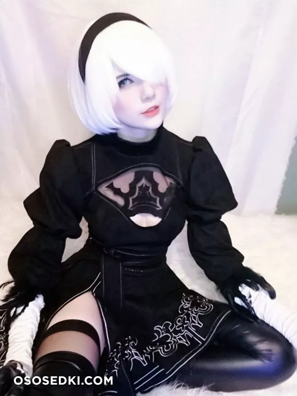 Meggii cosplay - 2B (Nier Automata) patreon erotic cosplay set - 2