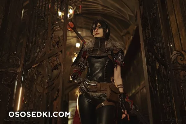 DRAGON AGE II - Fem Hawke - Алиса (Енот) Шпигель cosplay - 4
