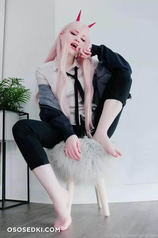 Nora Fawn - Power (Chainsaw Man) erotic cosplay set - 1